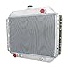 TSMINDUSTRY Aluminum Radiator Compatible with 1966-1979 Ford Bronco F-Series F100 F150 F250 F350 Truck Pickup V8, 3 Row Core Radiators 1967 1968 1969 1970 1971 1972 1973 1974 1975 1976 1977 1978