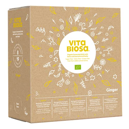 VITA BIOSA Ingwer 3 L Bag-in-Box bio* Ginger Kräuterfermentgetränk Cover