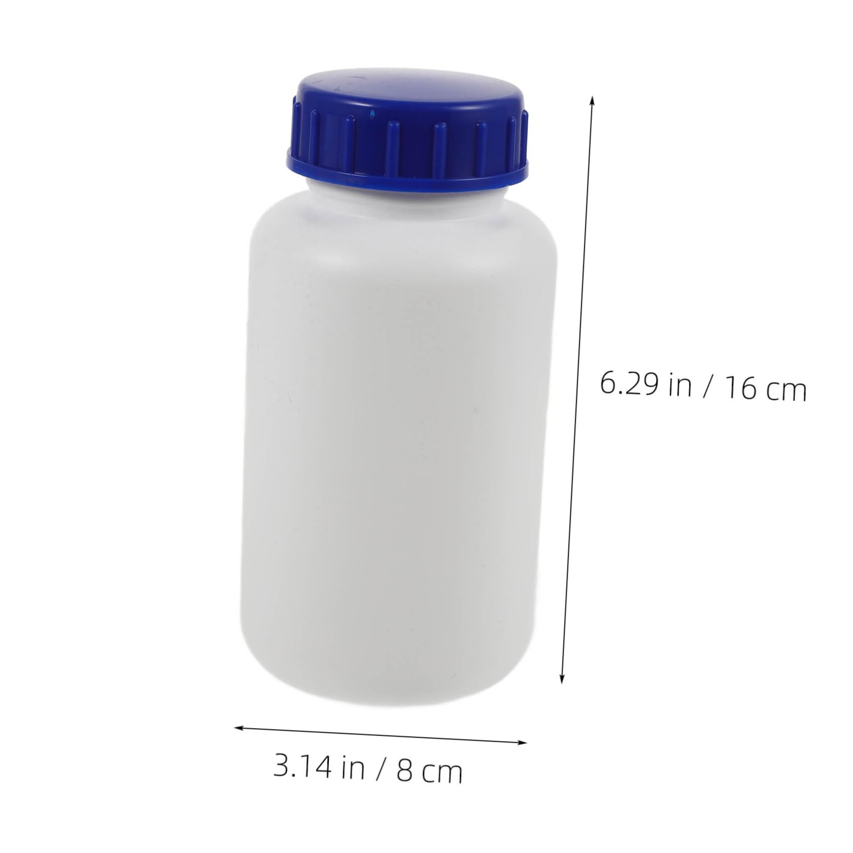 ABOOFAN Pcs Reagent Containers Ml Laboratory Sample Bottles Wide Mouth Empty Reagent Bottles for Lab Use