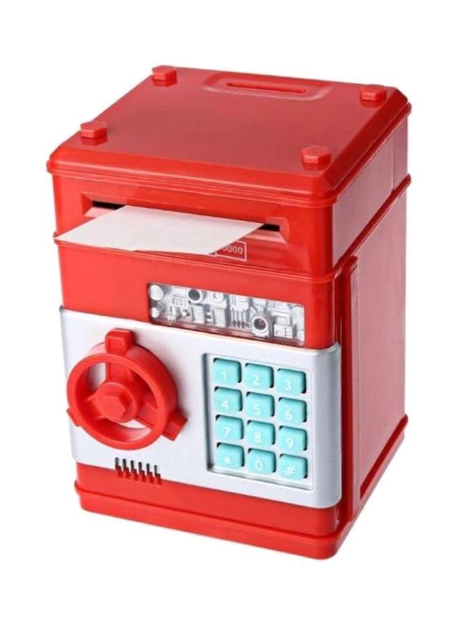 Password Protected Atm Money Box Multicolor