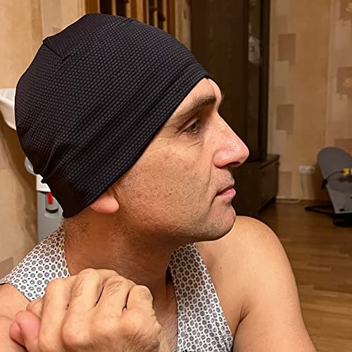 Image of WTACTFUL Cooling Skull Caps for Men Women - Lightweight Breathable 3D Mesh Running Caps for Cycling & Summer