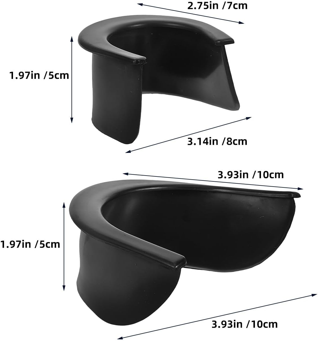 3Set Pool Table Pockets Liner - Plastic Billiard Pocket Liner - Corner Side Protector - Frame Pool Table Hole Accessories for Bar