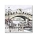Rialto Bridge by The Macneil Studio, 35x35-Inch Canvas Wall Art
