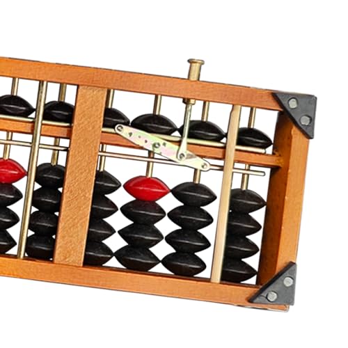 Ferramentas de computação profissionais Fengshuibringluck Abacus de 17 colunas