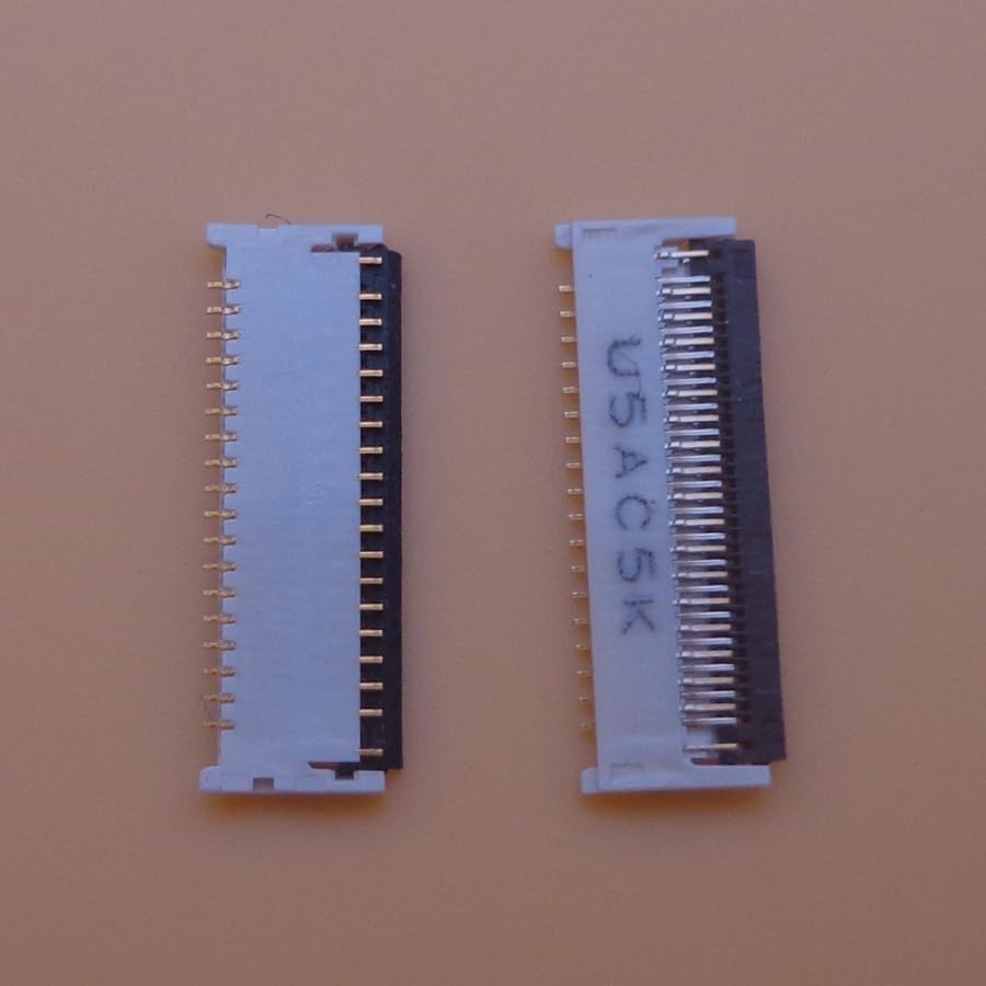 Image of Wiring Connecting Terminals 2-20Pcs 35pin LCD Display FPC Connector for Samsung Galaxy Tab A 10.1 T587 SM-T580 T585 Screen Clip Contact On Motherboard - (Color: 5pcs)(2pcs)