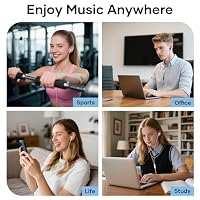 LWZCAM Wired Earbud 5 Pack with 3.5mm Stereo Headphones with Microphone — image 7