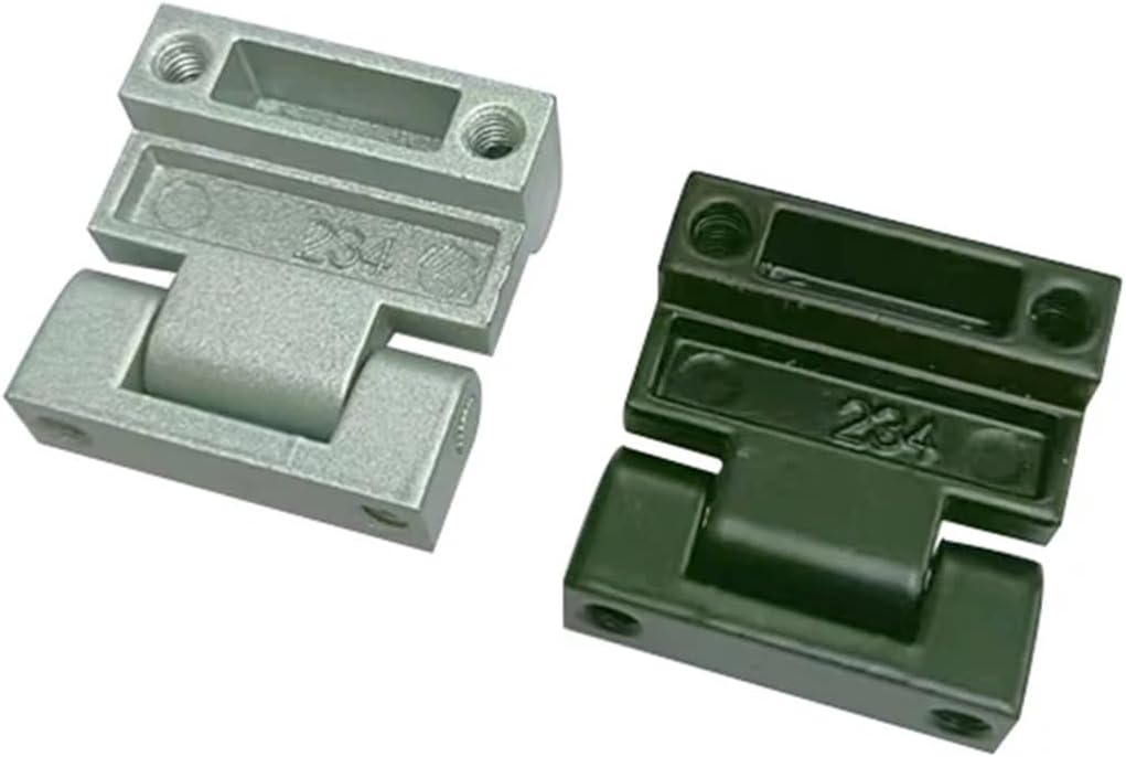 2PCS Zinc Alloy Hinged Distribution Box Hinged Door Industrial Machine Tool Hinged Cabinet Distribution Box Door Hinge Cabinets(2Pcs-Black-Zinc)