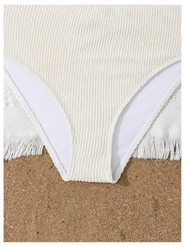 Image of RoseSeek Girl's 2 Piece Padded Bathing Suit Wireless Starfish Swimsuit Spaghetti Strap Vacation Beachwear Set
