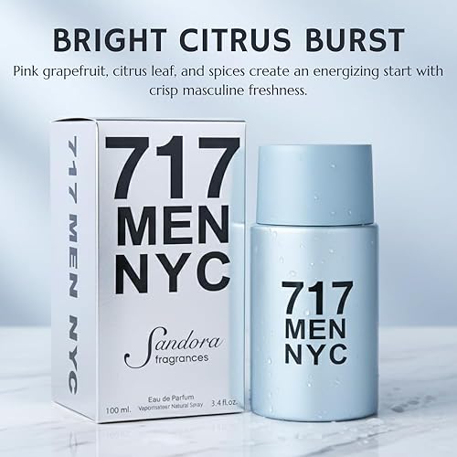 Miniatura 4 de Colonia para hombre  Inspirada en un perfume para hombre reconocido mundialmente  Pomelo rosa, hoja cítrica, jengibre, sándalo  fresco, cítrico,