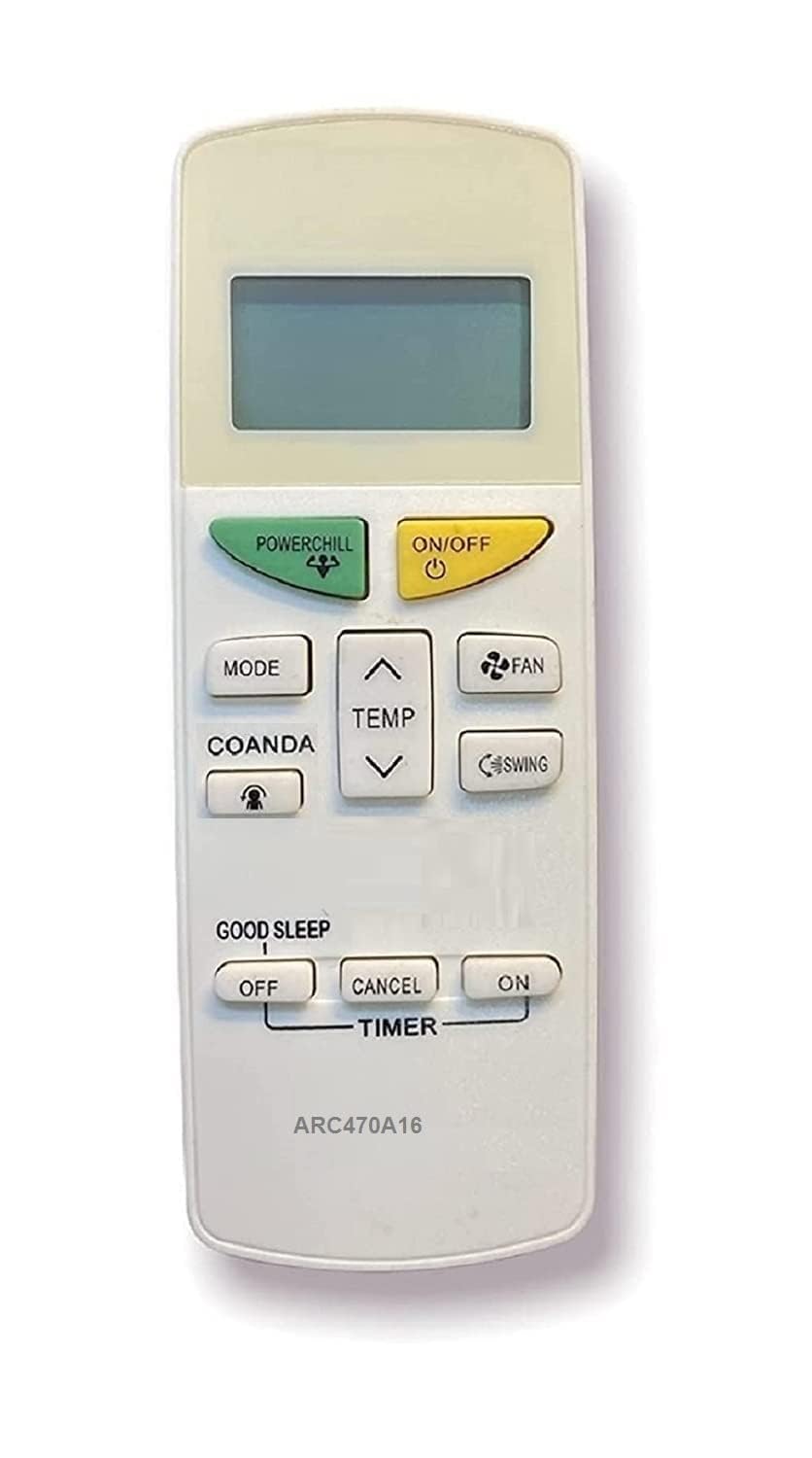 VNQ Ac Remote Compatible with Daikin Ac Remote ARC470A16 Split & Window Both, (Your Old Remote Must be Exact Same or See Our Next veriation) (Number-7)-image-48