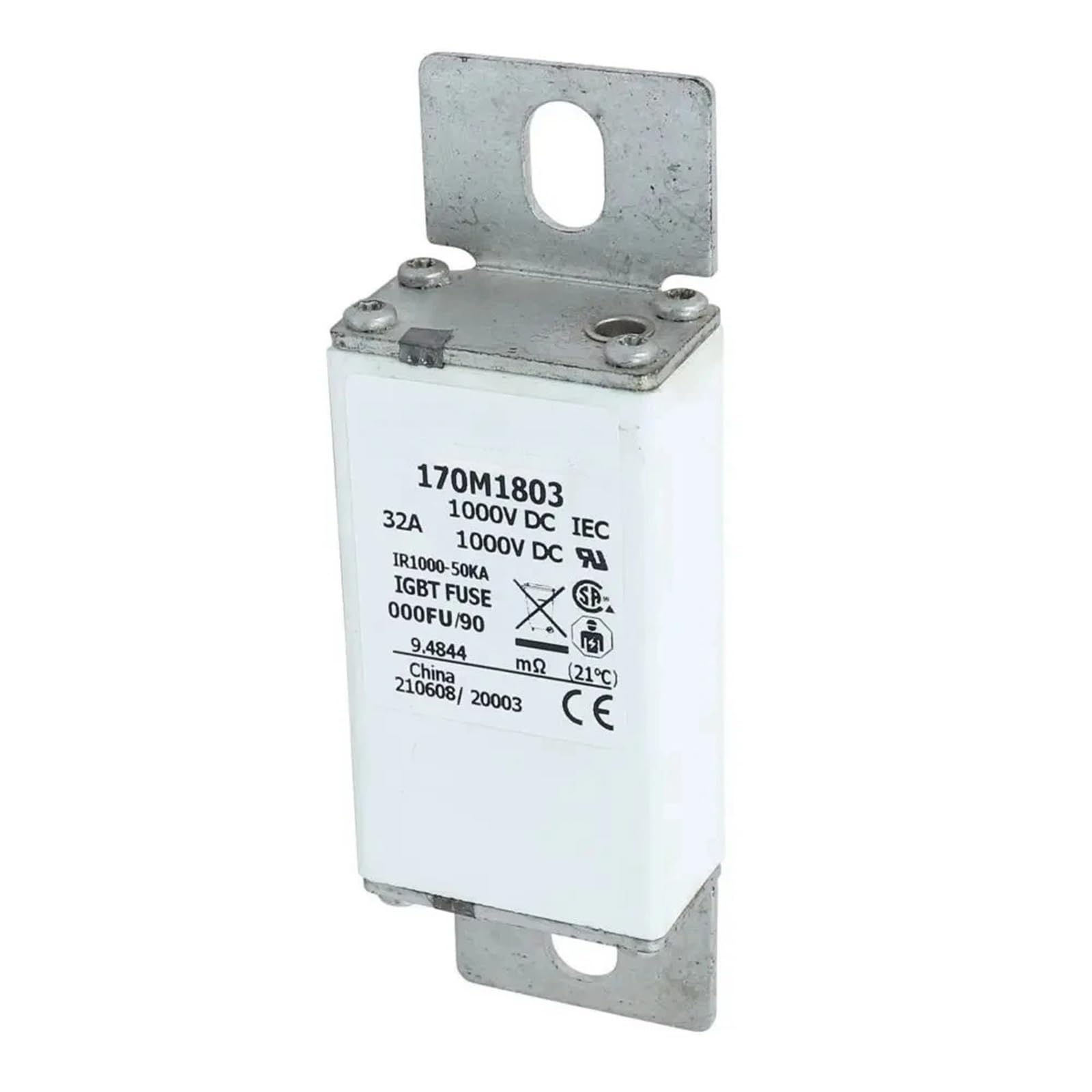 Fuse 170M1806 pour éviter la surchauffe des modules 170M1803 et 170M1812