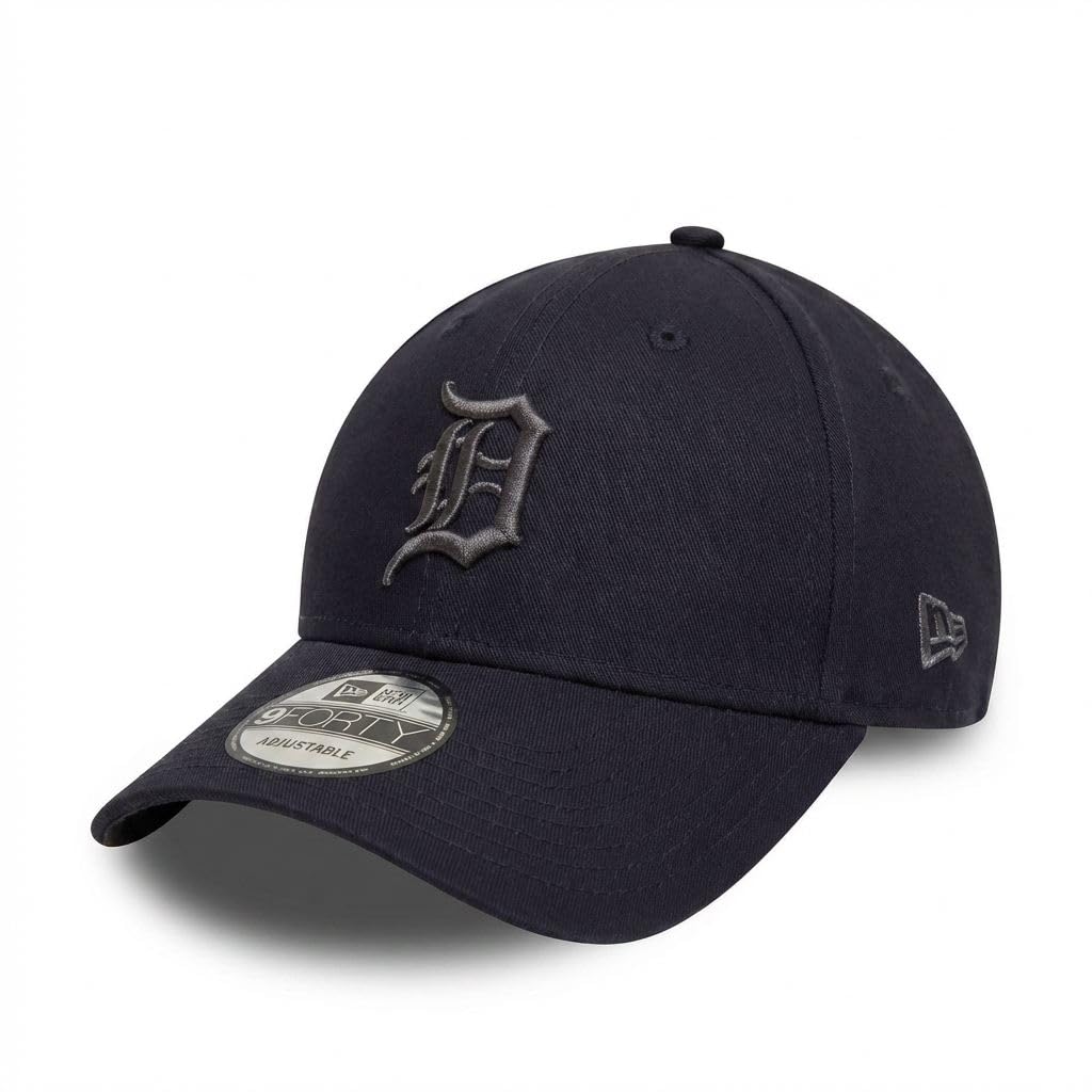 New Era Detroit Tigers League Essential Dark Navy 9Forty Cap - One-Size