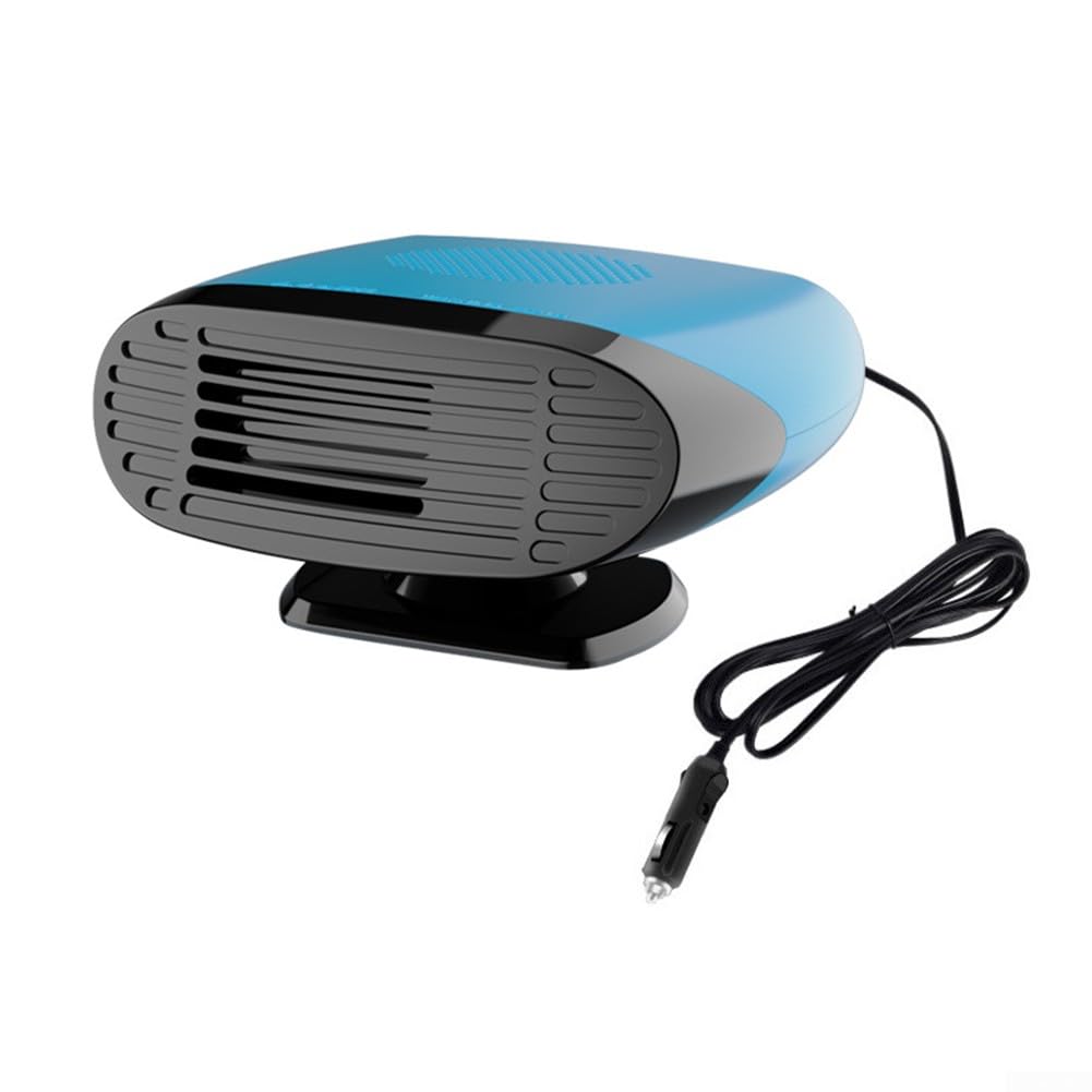 AYCDL Vehicle Heater Fan, Car Heater, Portable Car Heaters & Defroster, Heating Cooling Function For Dashboard Mount Defrosting And Snow Defroster Adjustable Angle Fo