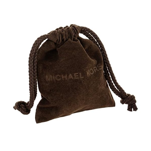 Michael-Kors-Rose-Gold-Tone-Fulton-Hinge-Bangle-Bracelet Michael Kors Stainless Steel and Pavé Crystal MK Logo Bangle Bracelet for Women, Color: Rose Gold (Model: MKJ5978791)