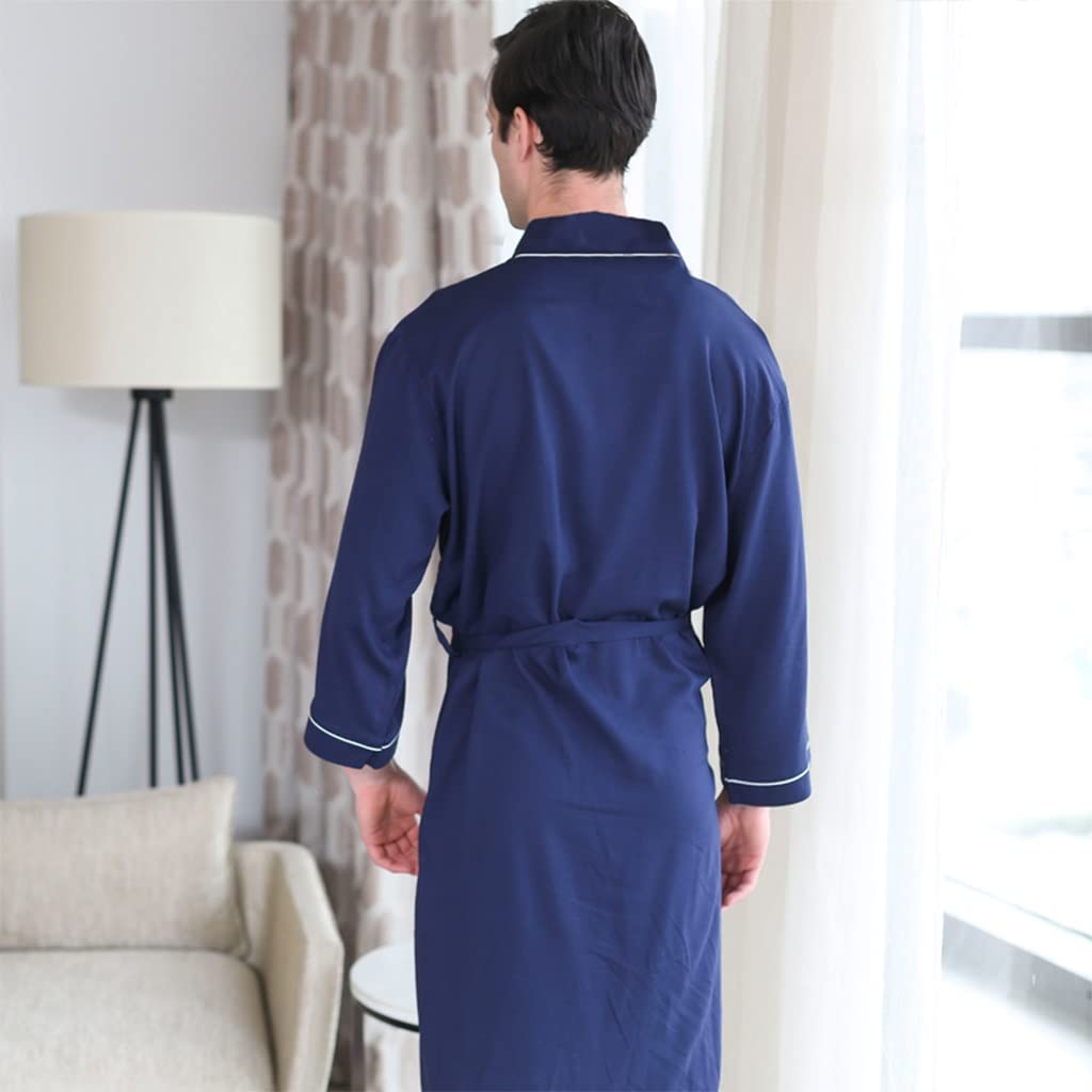 MTFBQ Accappatoi Coordinati Spa per Coppie Unisex Lui E Lei Accappatoi Sexy Lunghezza al Ginocchio Che Potresti Indossare in Estate Inverno Primavera O Autunno Pigiama al Tocco di Seta Leggero