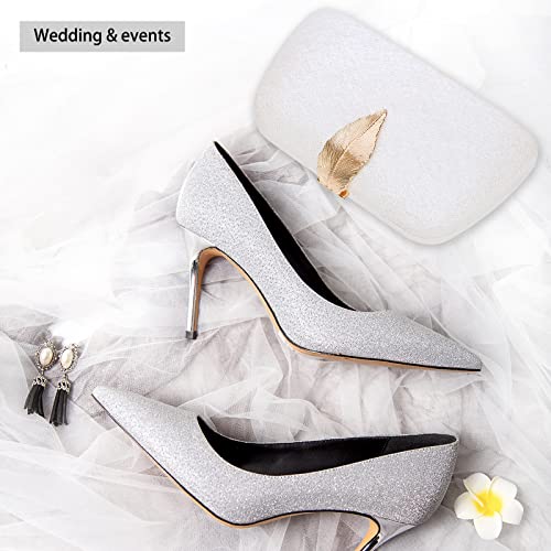 Image of Evening Purse - Small Clutch Purses for Women Wedding and Party, Women's Formal Evening Bag