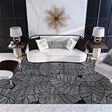 ★ Buen rendimiento antiincrustante, fácil de limpiar, tela de alfombra resistente, respetuosa con el medio ambiente, sin formaldehído, sin olor, una alfombra se puede utilizar durante muchos años.