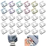 【Design invisible】La clip de bord de pantalon se fixe à l'intérieur du pantalon et ne laisse pratiquement aucune trace visible. La clips invisibles pour raccourcir les jambes raccourcit efficacement la longueur du pantalon, évitant ainsi qu'il ne soit piétiné et préservant une silhouette soignée. La clips antidérapants pour bord de pantalon, grâce à sa conception invisible, améliore l'esthétique générale et élimine les désagréments liés à des pantalons trop longs.