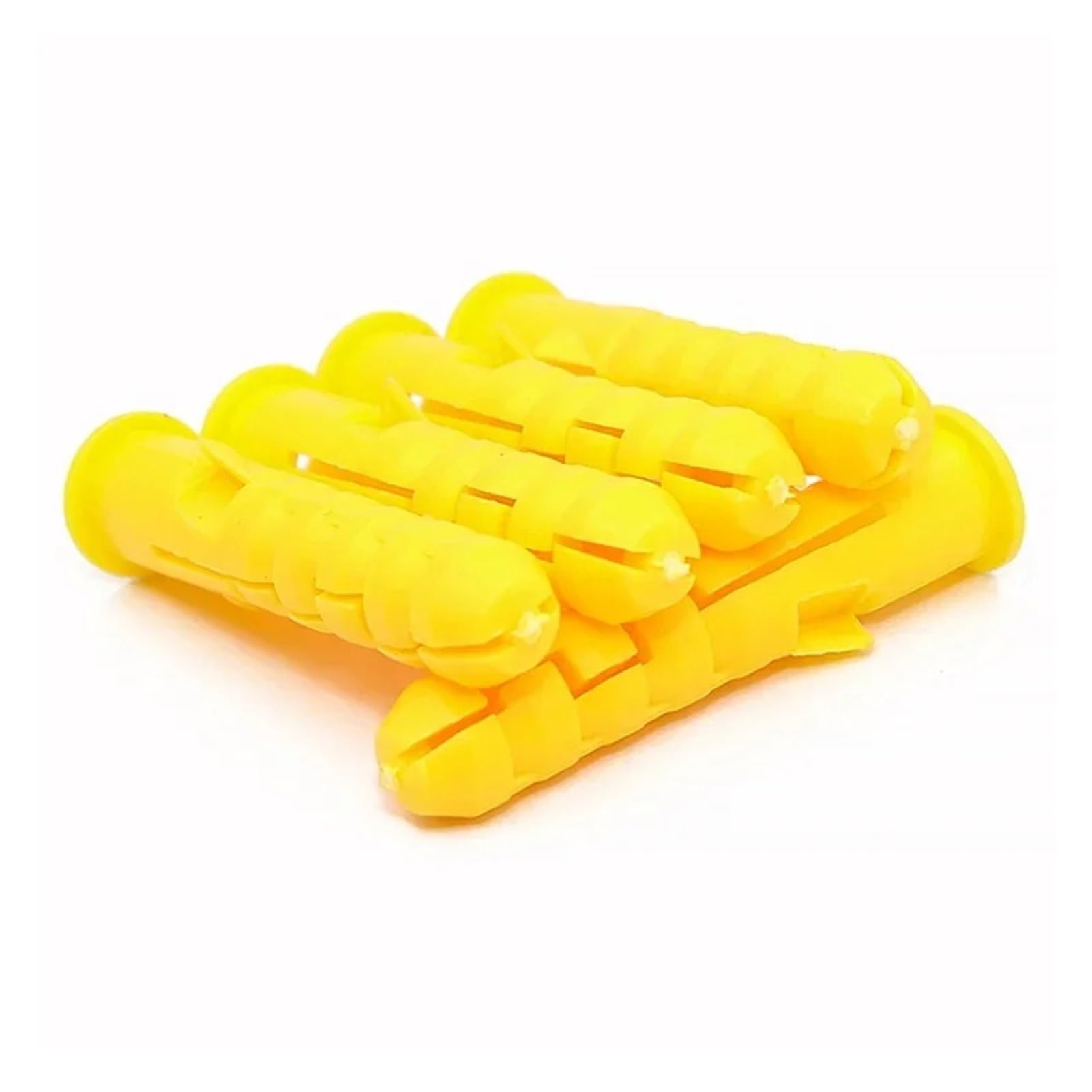 Tornillos de expansión de plástico Tacos de pared anclaje plástico con tornillos expansión M6 M8 M10 30-100 mm Paquete 100 piezas(80mm,M6-50pcs)