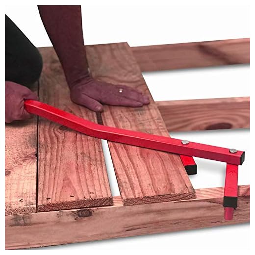 CPROSP Decking Straightening Tool Deck Board Bender Straightener Bending Carbon Steel Srtaightener 66CM/26In Weight 1.5KG Universal Wood Universal