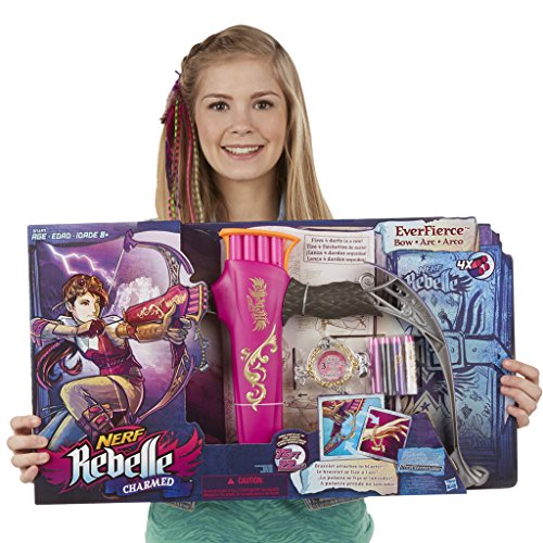 Nerf Rebelle B1697eu40 Charmed Arc Indomptable Fléchettes - vue 8