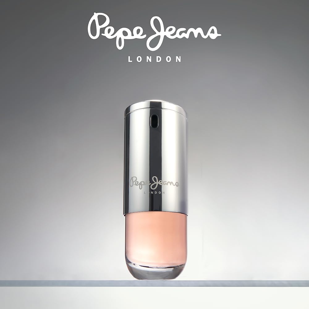 Pepe Jeans Bright For Her perfumy damskie Recharge 80 ml | Woda perfumowana, zapach cypryjski i kwiatowy, perfumy dla kobiet