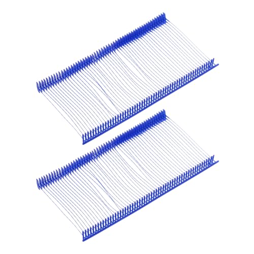 uxcell 2000pcs Standard Tagging Gun Fasteners 50mm Tagging Barbs Pins PP Plastic Tag for Price Tagging Gun, Clothing Tags Gun Attachments for Garment Bag Fabric, Blue