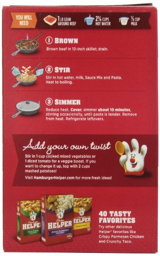 Betty Crocker Hamburger Helper, Salisbury, 6.2 Oz (Pack Of 12) #TOP2