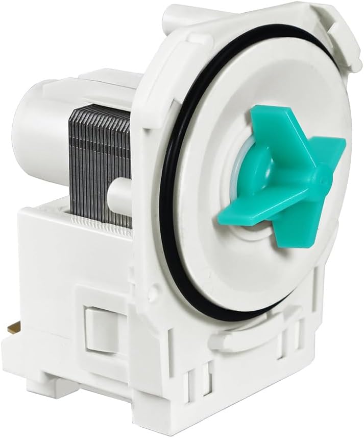 TopHomer Drain Pump Assembly Fit for Dishwasher PARTS Replaces KRFF577KPS01, KRFF577KBS02, KRFF577KPS02, KRFF577KBS01 MFT2772HEZ04, MFT2772HEZ03,etc.