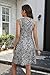 GRMLRPT Sommerkleid Ärmellos für Damen V-Ausschnitt Freizeitkleid Kurz Strandkleid Elegant Luftig Leicht Schöne Dress Kleid Basic(Leopardenmotiv,M)