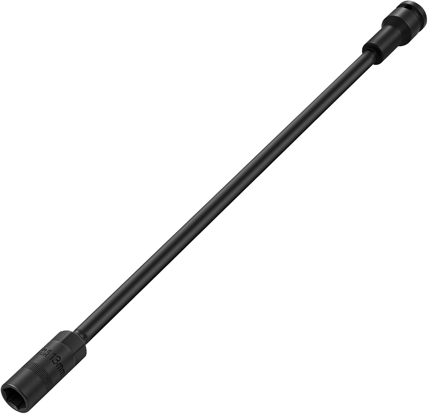 14mm 1/2" Drive Deep Impact Socket, 16.5" Extra Long Socket, 6-point Bolt Removal Tool