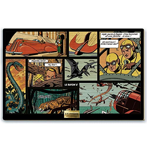 Tableau Akimoff Blake et Mortimer Le Rayon U pour mur vide de collectionneur