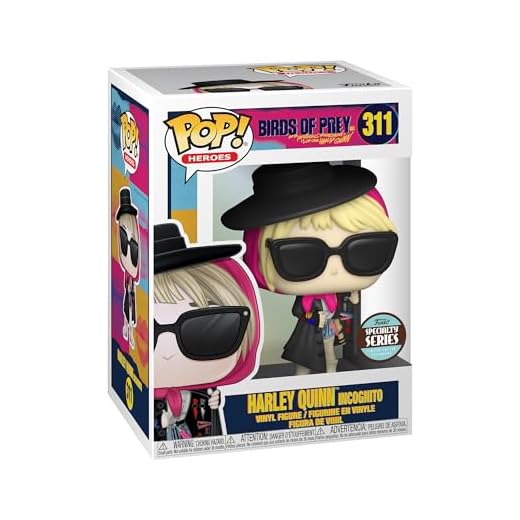 Funko POP! Heroes: Birds Of Prey - Harley Quinn - (Incognito) - Figuras Miniaturas Coleccionables Para Exhibición - Idea De Regalo - Mercancía Oficial - Juguetes Para Niños Y Adultos - Fans De Movies