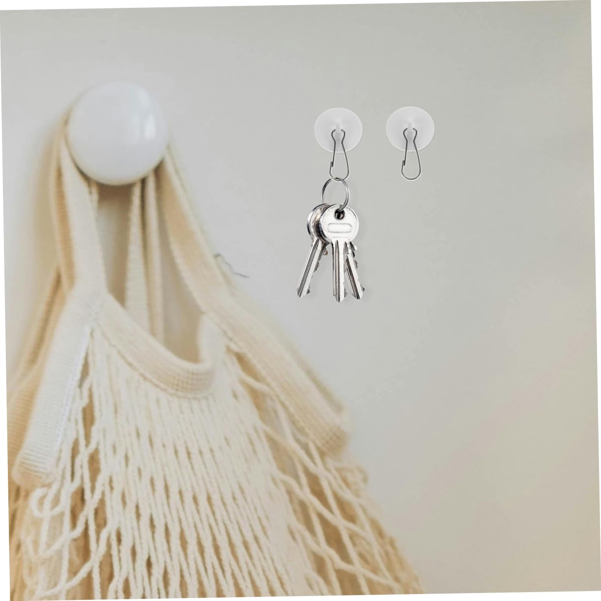 Alipis Ganchos Adhesivos Transparentes 100 Piezas, de Acero Inoxidable y Plástico, sin Taladro, Reutilizables, para Decoraciones de Boda y Navidad