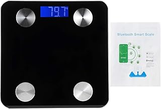 Portable Electronic Weight Scale Digital Body Fat Scale for Home Use Black 3kg180kg kg/lb/s t 3-180kg / 6.6-396.8lb