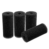 Qzbhct 5.9″ Pre-Filter Foam Replacement Sponge Filtration Kit for Pond Aquarium Fish Tank, 4 Pack
