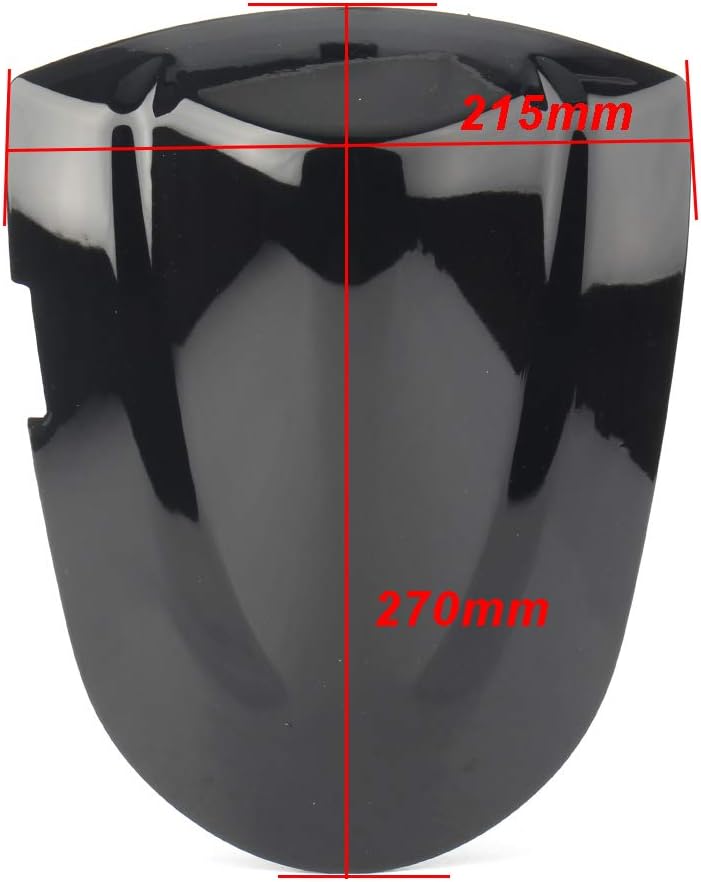 Cndask027 for Suzuki GSXR 600 750 K6 2006-2007 Rear Pillion Passenger Motorbike Cowl Seat Back Cover, Red