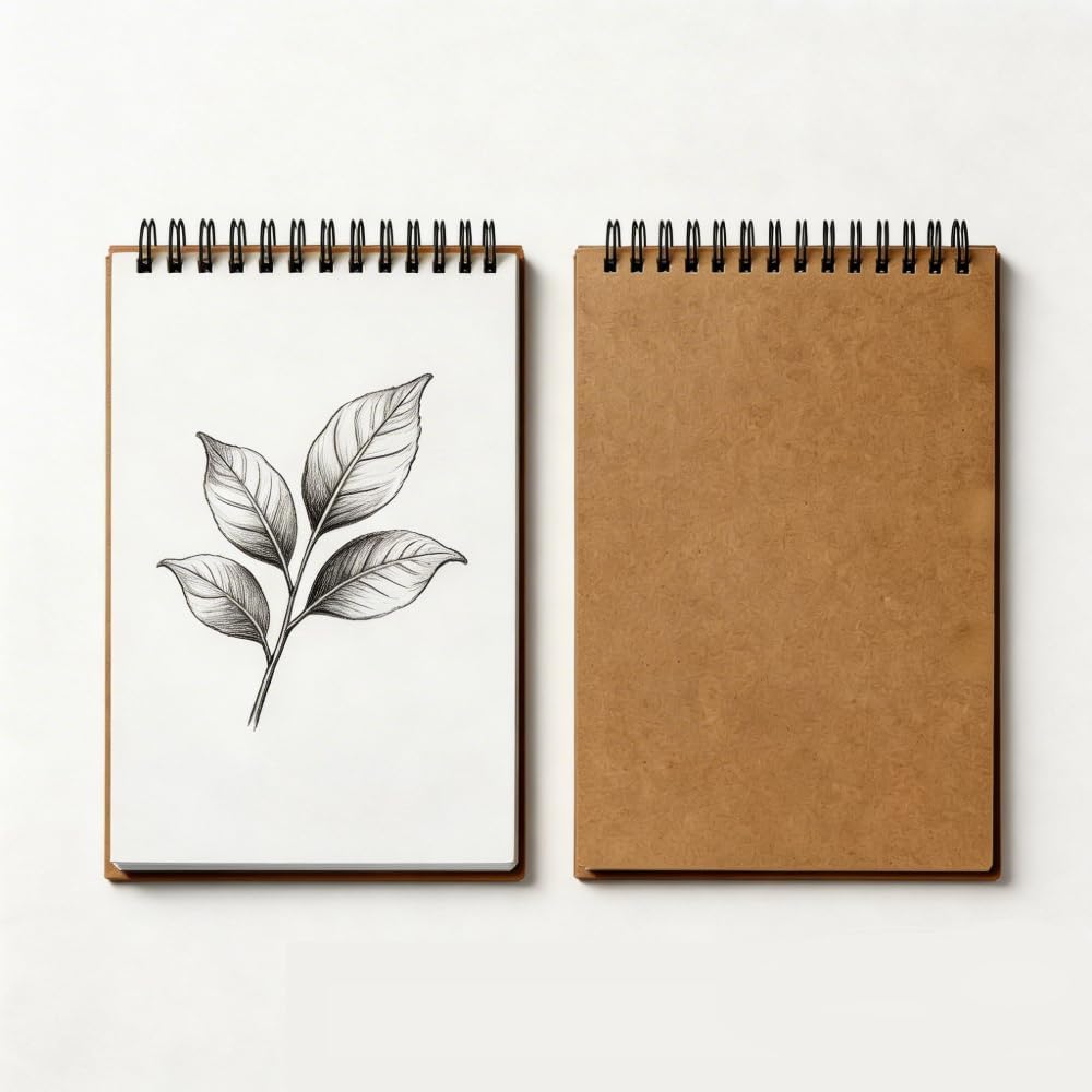 1 Pack Sketch Book, 5.8” x 8.3” Small Sketch Pad,Sketchbook for Drawing, A5 Drawing Paper, Thick Small Drawing Notebook for Painting Beginner, Artist (30 Sheets/Pack)