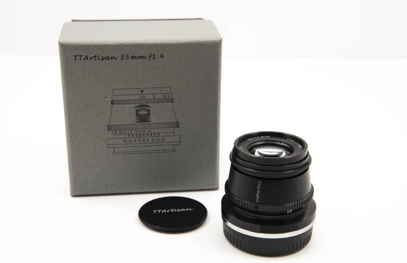 TT Artisan 35 mm F1.4 APS-C Object Connection MFT Mount Black Wide Angle Lens with Manual Focus - Image 3