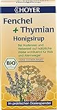 Hoyer Bio Fenchel Thymian Honigsirup (2 x 250 gr)