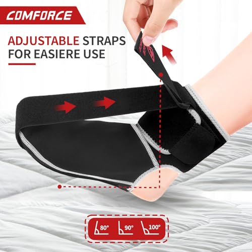 COMFORCE Plantar Fasciitis Night Splints, Adjustable Soft Night Splint Socks - Image 4