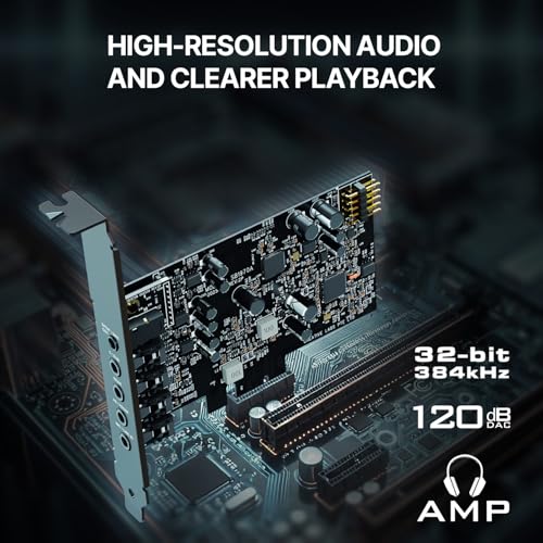 Image of Creative Sound Blaster Audigy Fx Pro Hi-res PCI-e Sound Card with 7.1 Discrete and Virtual Surround, and AutoEq for PC