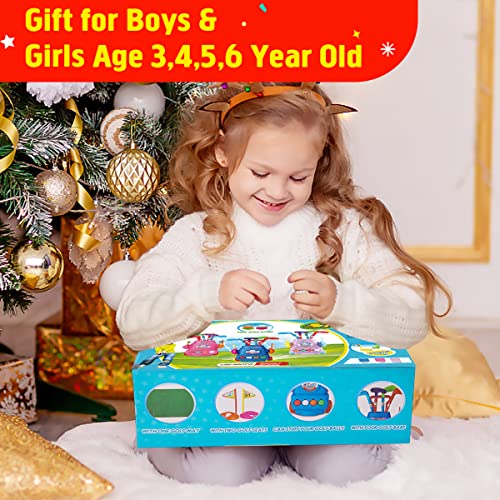 Meland Kids Golf Club Set - Toddler Golf Ball Game Play Set Sports Toys Gift For Boys Girls 3 4 5 6 Year Old (Pink) #TOP6