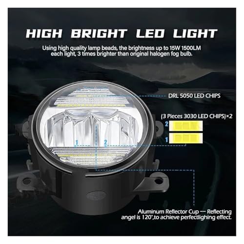 Antibrouillard 2in1 LED pour éviter le manque de visibilité en voiture CR-V - 2