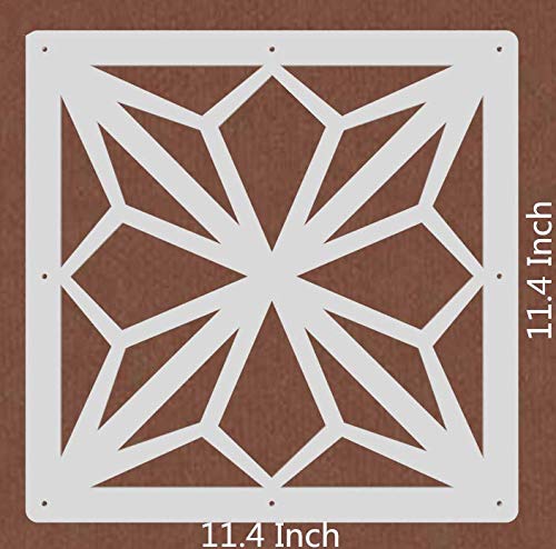 image for BMIDRUT 12Pcs/Set Hanging Room Divider White DIY Panel Screens Partiti