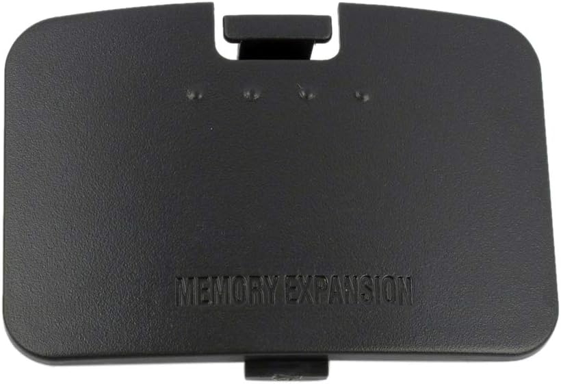 Zahara 4PCS Jumper Pak Memory Expansion Pack Plastic Cover Door Replacement for Nintendo 64 N64 (4 Pieces) : Video Games