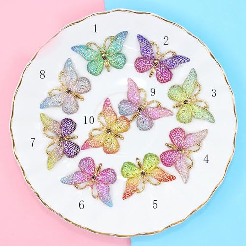 Image of Ulalaza 50 pcs Cute Slime Charms Mixed Set Resin Flatback Making Supplies for DIY Craft Making and Ornament Scrapbooking Beads Assorted Candy Fruit Cake Ornament