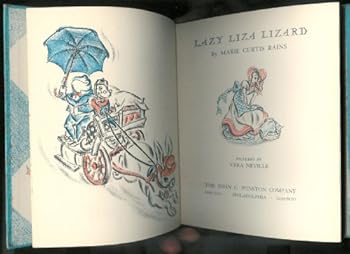 Hardcover Lazy Liza Lizard Book