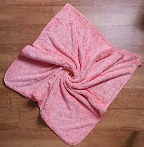 Image of Fezora Microfiber Bath Towel for Men & Women - Large Size 70x140 cm, 400 GSM, Ultra Soft, Quick Dry, Lightweight & Super Absorbent Towel for Bathroom, Gym, Spa, Travel & Swimming (Orange)