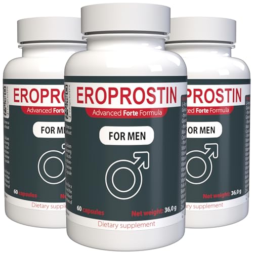 Eroprostin Para hombres - 180 cápsulas, 3 unidades